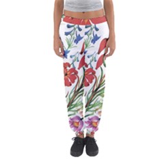 Summer Flowers Women s Jogger Sweatpants by goljakoff