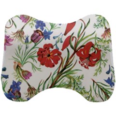 Summer Flowers Head Support Cushion by goljakoff