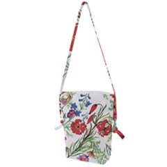 Summer Flowers Folding Shoulder Bag by goljakoff