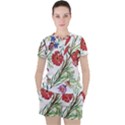 Summer flowers Women s Tee and Shorts Set View1