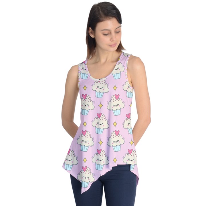 Kawaii Cupcake  Sleeveless Tunic