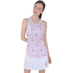 Kawaii Cupcake  Racer Back Mesh Tank Top by lisamaisak