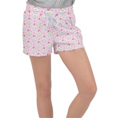 Kawaii Cupcake  Velour Lounge Shorts