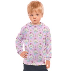 Kawaii Cupcake  Kids  Hooded Pullover by lisamaisak