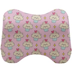 Kawaii Cupcake  Head Support Cushion