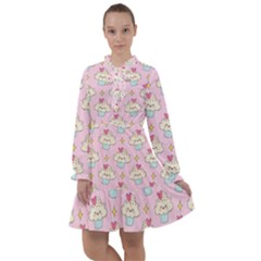 Kawaii Cupcake  All Frills Chiffon Dress by lisamaisak