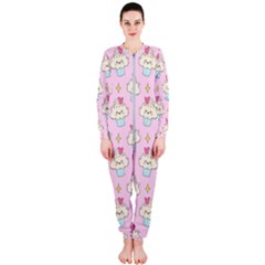 Kawaii Cupcake  Onepiece Jumpsuit (ladies) 