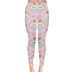 Kawaii Cupcake  Leggings  by lisamaisak