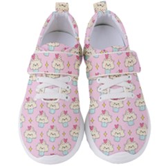 Kawaii Cupcake  Women s Velcro Strap Shoes by lisamaisak