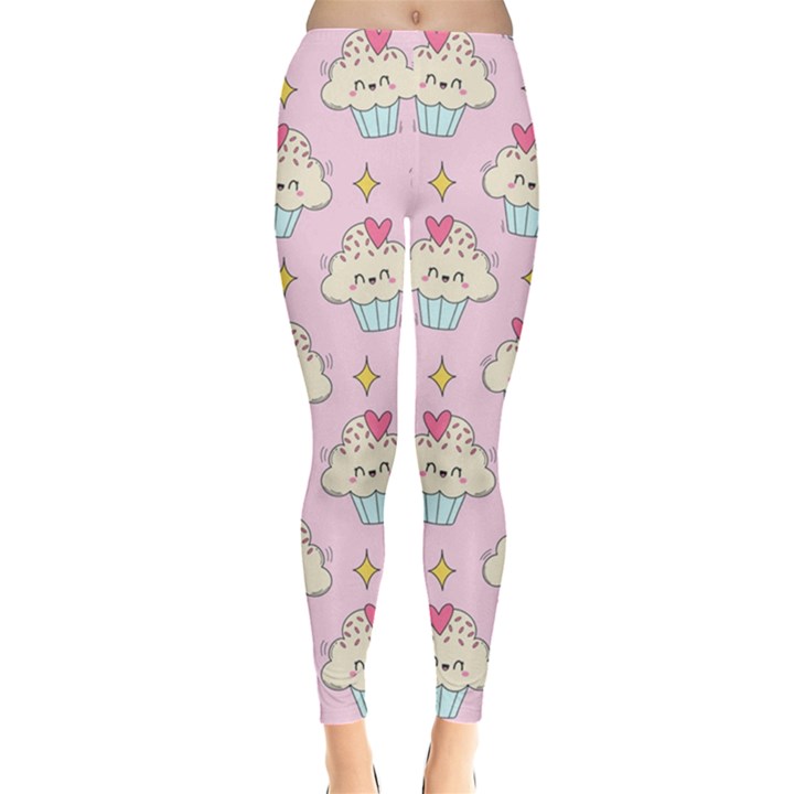 Kawaii Cupcake  Leggings 