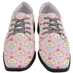 Kawaii Cupcake  Women Heeled Oxford Shoes by lisamaisak