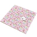 Kawaii Cupcake  Wooden Puzzle Square View2