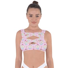 Kawaii Cupcake  Bandaged Up Bikini Top by lisamaisak