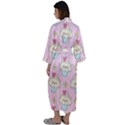 Kawaii Cupcake  Maxi Satin Kimono View2