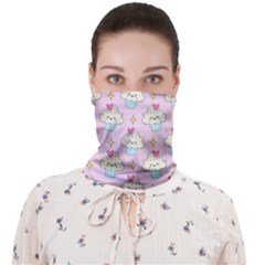 Kawaii Cupcake  Face Covering Bandana (adult)