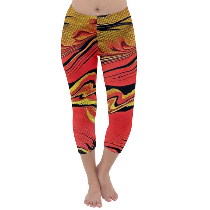 Warrior s Spirit  Capri Winter Leggings 