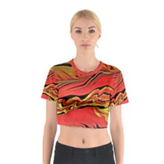 Warrior s Spirit  Cotton Crop Top by BrenZenCreations