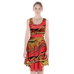 Warrior s Spirit  Racerback Midi Dress by BrenZenCreations