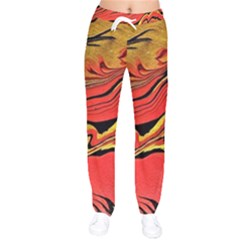 Warrior s Spirit  Women Velvet Drawstring Pants