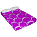 Hexagon Windows Fitted Sheet (Queen Size) View2