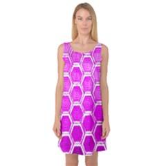 Hexagon Windows Sleeveless Satin Nightdress by essentialimage