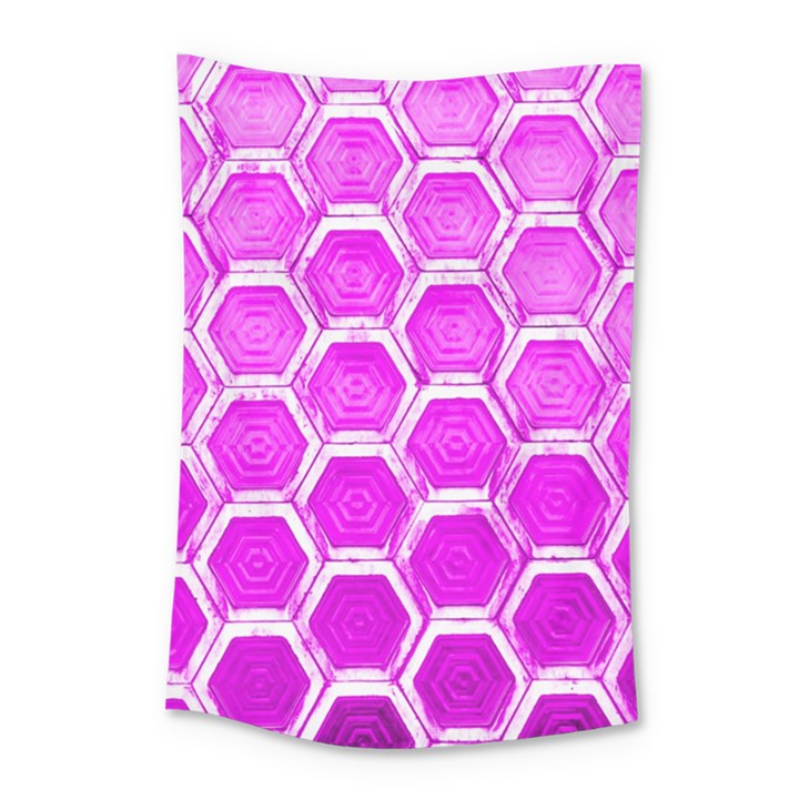 Hexagon Windows Small Tapestry