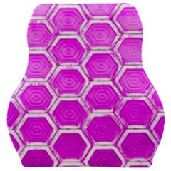 Hexagon Windows Car Seat Velour Cushion  by essentialimage