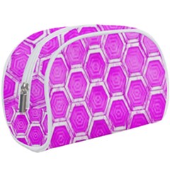 Hexagon Windows Make Up Case (large) by essentialimage