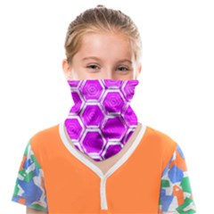 Hexagon Windows Face Covering Bandana (kids) by essentialimage