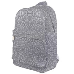 Modern Ornate Geometric Silver Pattern Classic Backpack