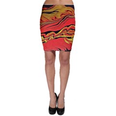 Warrior Spirit Bodycon Skirt by BrenZenCreations