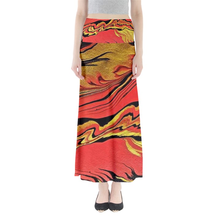 Warrior Spirit Full Length Maxi Skirt