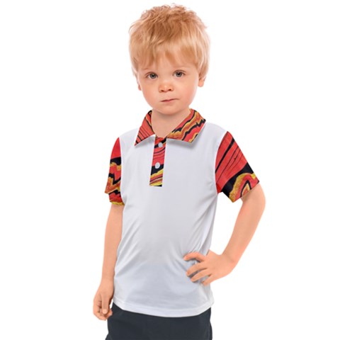 Warrior Spirit Kids  Polo Tee by BrenZenCreations