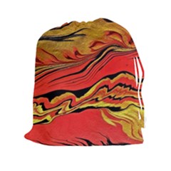 Warrior Spirit Drawstring Pouch (2xl) by BrenZenCreations