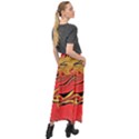 Warrior Spirit Velour Split Maxi Skirt View2