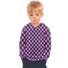 Flower Blocks Kids  Overhead Hoodie by Sparkle