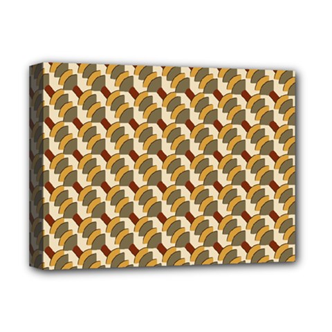 Abstract Illusion Deluxe Canvas 16  X 12  (stretched)  by Sparkle