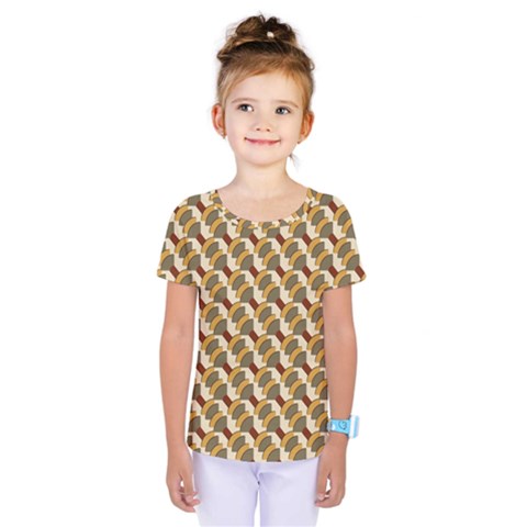 Abstract Illusion Kids  One Piece Tee by Sparkle