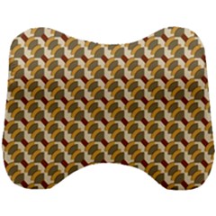 Abstract Illusion Head Support Cushion by Sparkle