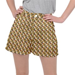 Abstract Illusion Ripstop Shorts by Sparkle