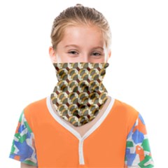 Abstract Illusion Face Covering Bandana (kids) by Sparkle