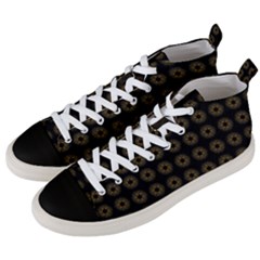 Digital Stars Men s Mid-top Canvas Sneakers by Sparkle