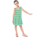 Flowers Pattern Kids  Sleeveless Dress View1