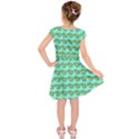 Flowers Pattern Kids  Short Sleeve Dress View2