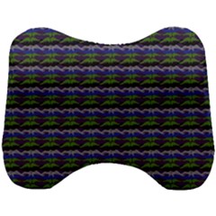 Abstract Illusion Head Support Cushion by Sparkle