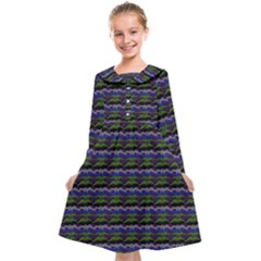 Abstract Illusion Kids  Midi Sailor Dress