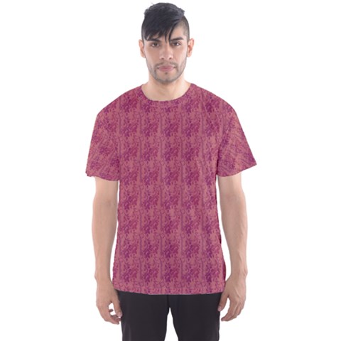 Digital Handdraw Floral Men s Sport Mesh Tee by Sparkle