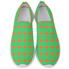 Small Big Floral Men s Slip On Sneakers by Sparkle