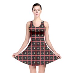 Grill Blocks Reversible Skater Dress by Sparkle