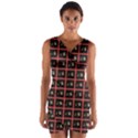 Grill Blocks Wrap Front Bodycon Dress View1